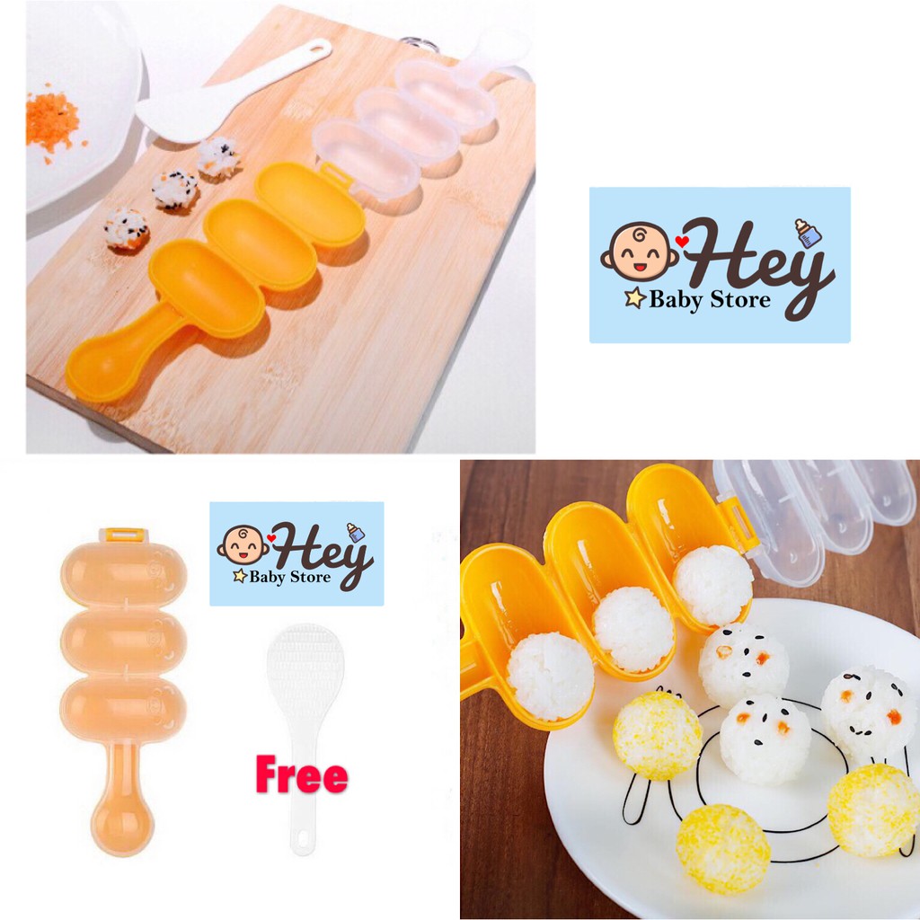 Baby Rice Ball Shaker Maker Moulds BLW Self Feeding Weaning Shopee