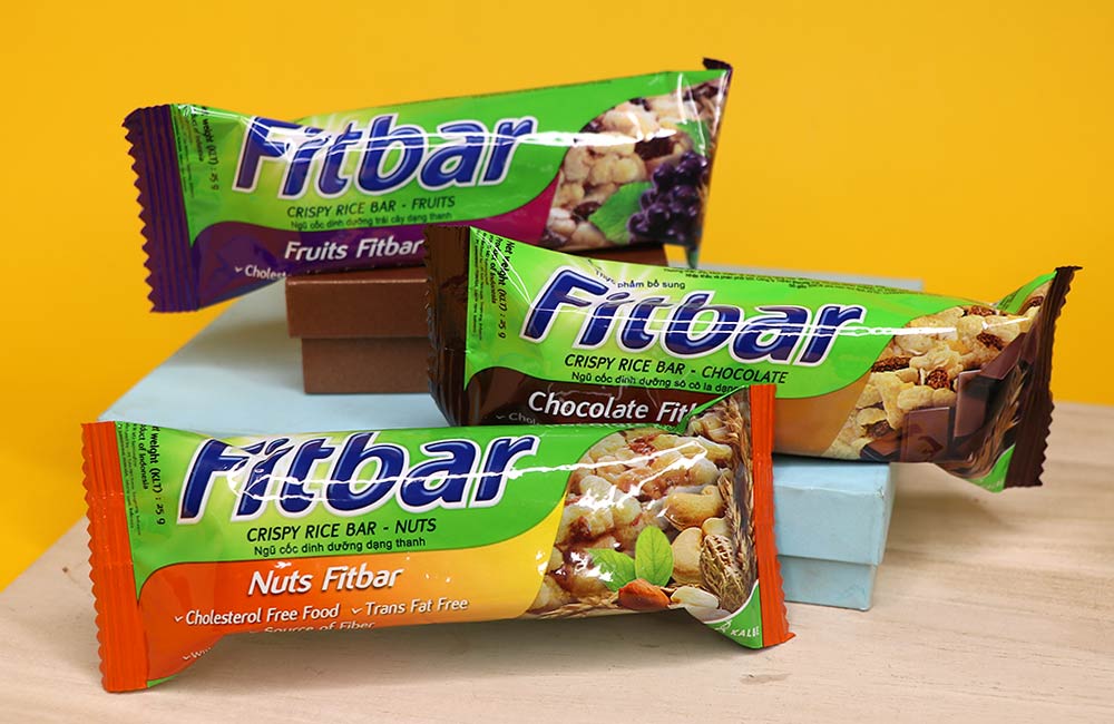 FITBAR CRISPY RICE BAR 25G X 3 (CHOC, FRUITS, NUTS) Shopee Malaysia