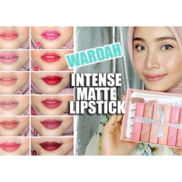 intense matte lipstick wardah