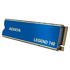 Jusqu’à 2500 Mo/s, NVMe 1.3 ADATA ADATA Legend 740 PCIe Gen3 x4 M.2 2280 SSD 1To 