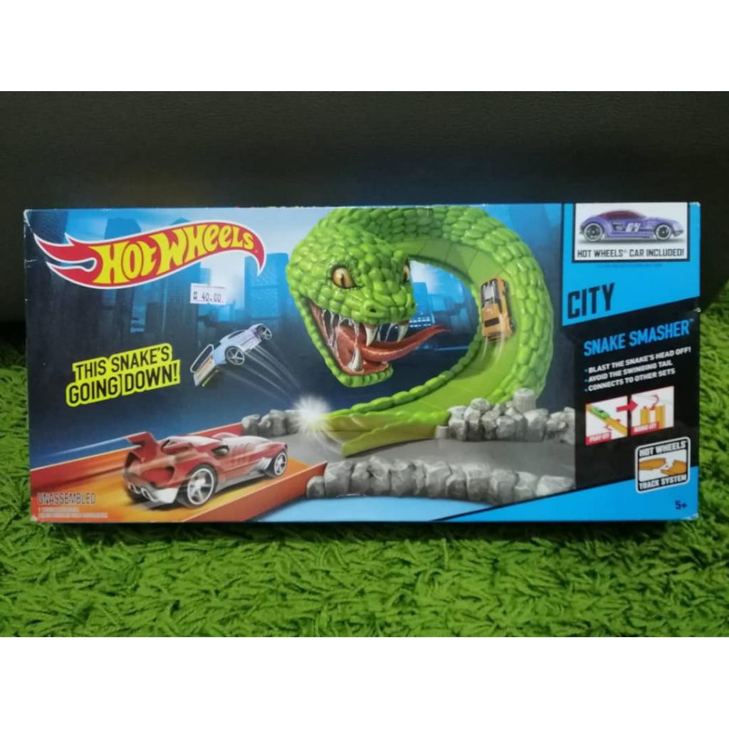 hot wheels snake smasher