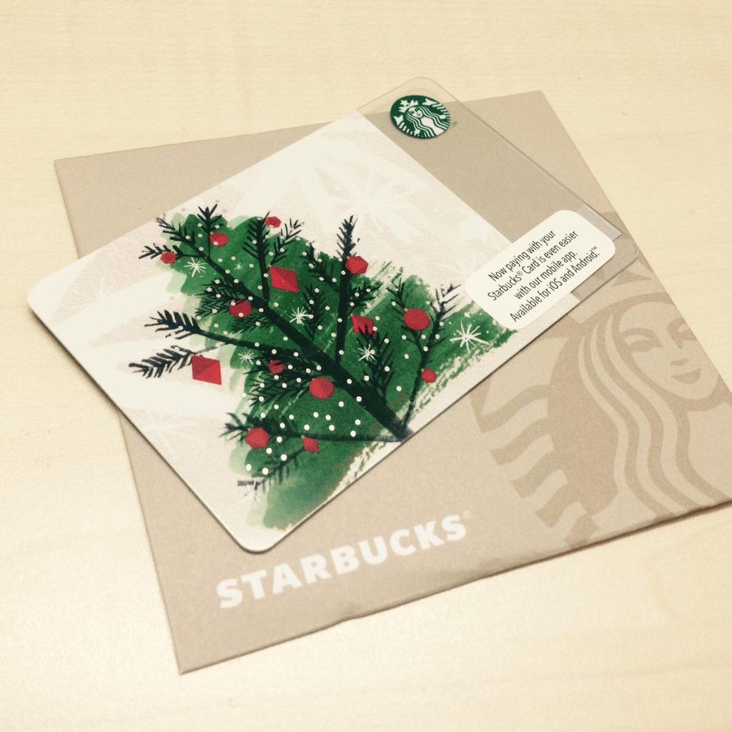 Starbucks Gift Card RM30 Christmas Edition Shopee Malaysia