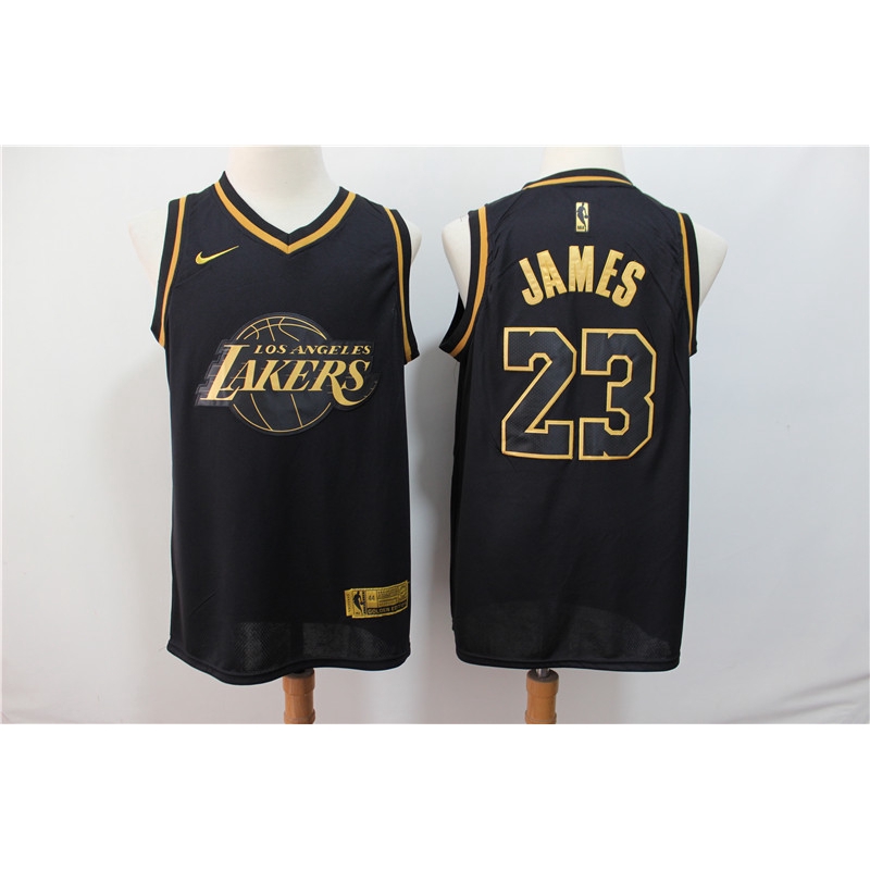 lebron james jersey lakers black