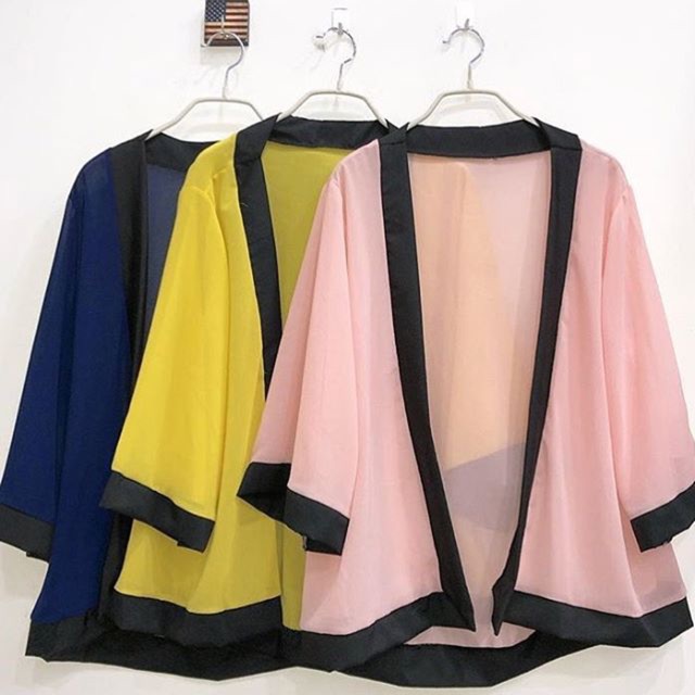 plain kimono cardigan