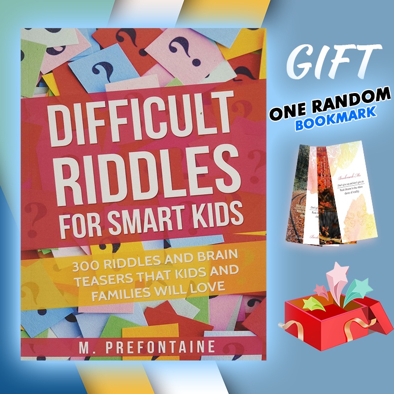 Difficult Riddles For Smart Kids by M Prefontaine English Book inspirational books