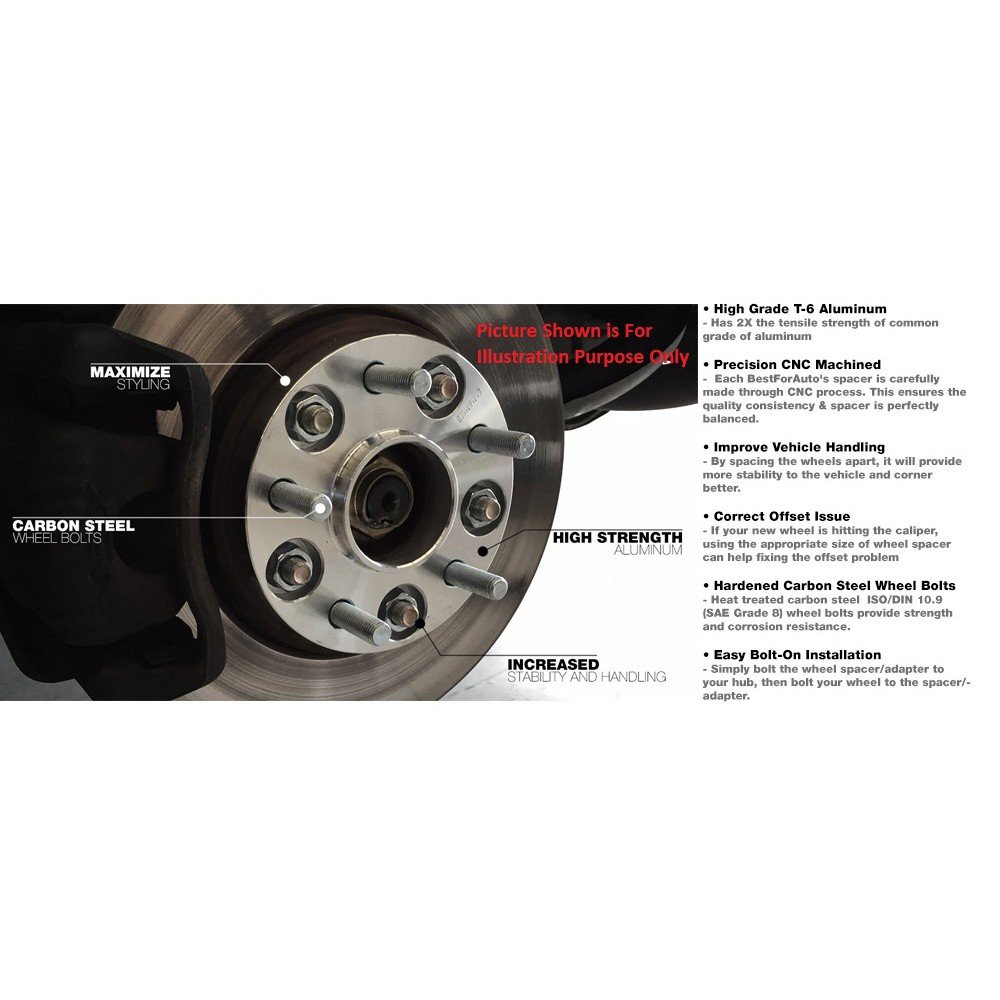 2Pcs Wheel Spacer 25mm 5x120 BMW E36 E46 E90 3 Series E34 5 Series Z4