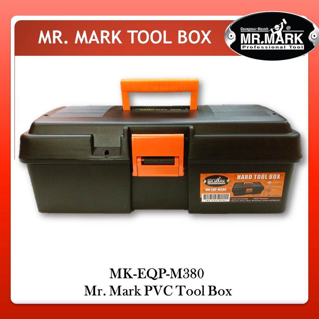 MKEQPM380 Mr Mark PVC/PlasticTool Box/Tool Storage Tools Box Shopee