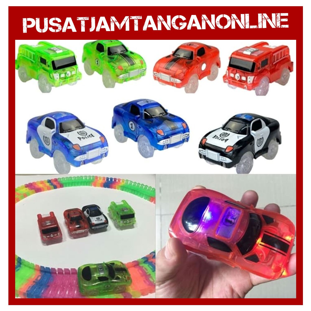 led car track toys