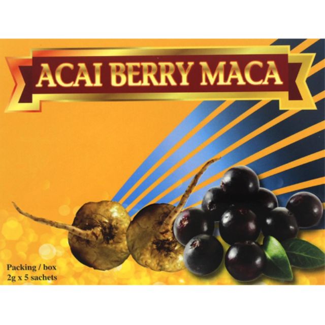 *Ready Stock*ACAI BERRY MACA (Ubat Tenaga Batin Lelaki 