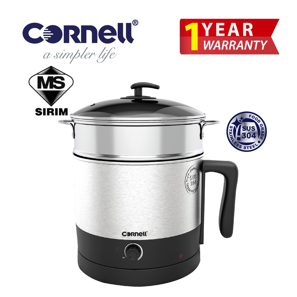 Cornell Mini Multicooker CMCE160SS Shopee Malaysia