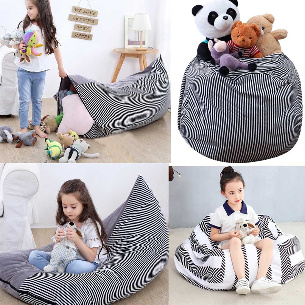 Toy Storage Bag Filled Turns Bean Bag Organizer Stuffed Animals Other  Filler | Shopee Malaysia