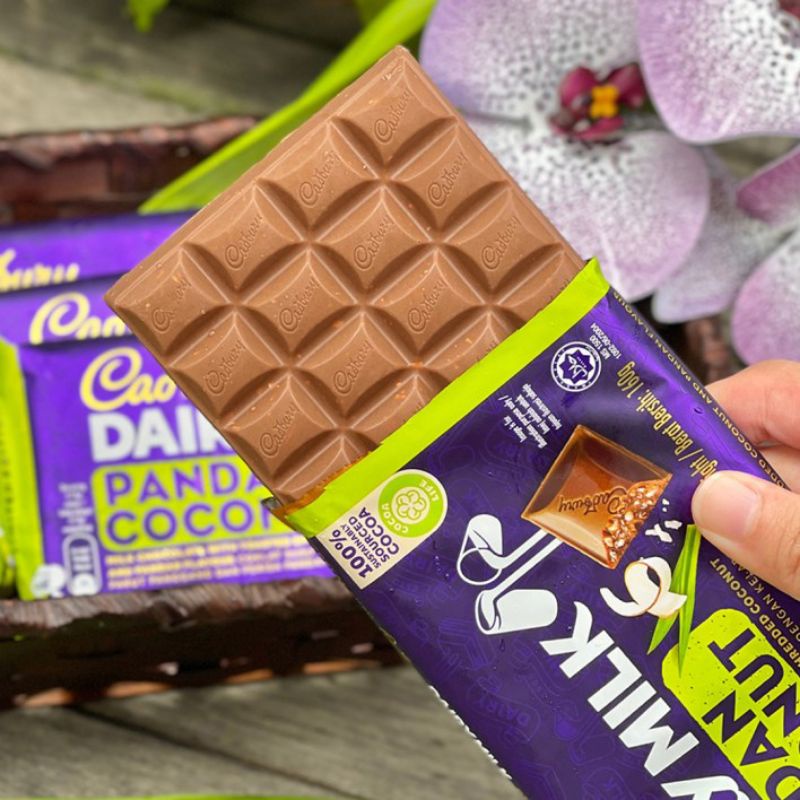 Cadbury Dairy Milk Pandan Coconut 160gm Shopee Malaysia