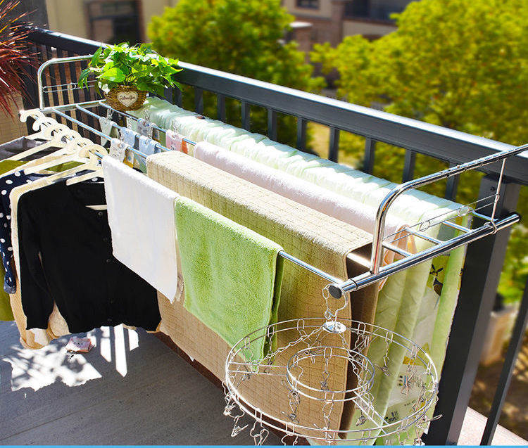 balcony hanging clothes dryer