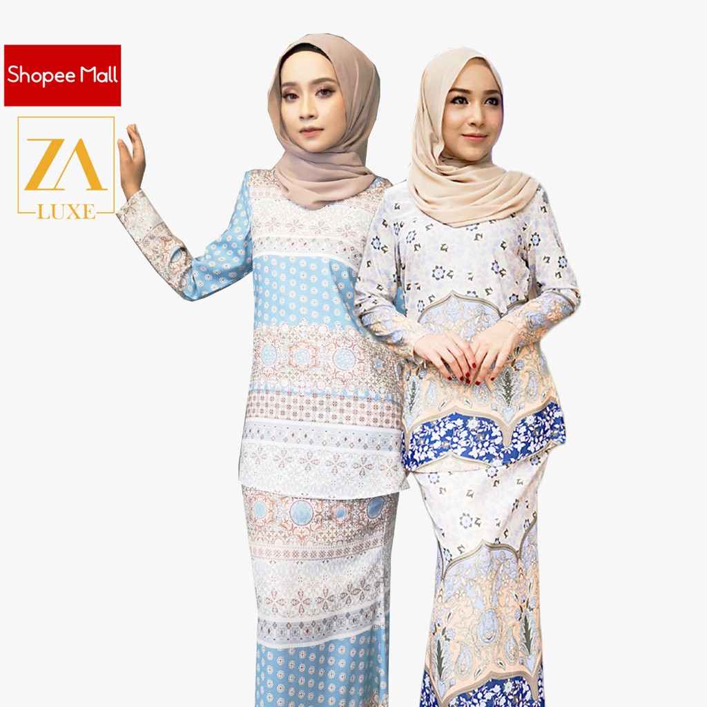 Zoe Arissa Luxe BAJU  KURUNG SEDONDON BATIK  RAYA  2022  Baju  