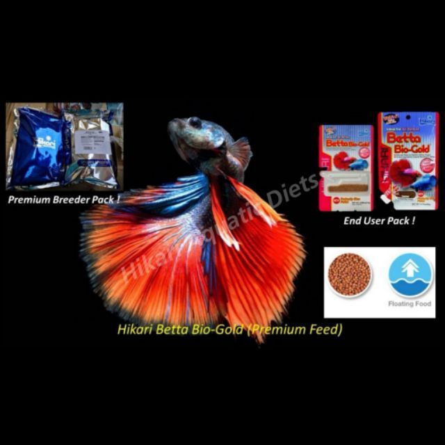 New Hikari Tropical Betta Bio Gold 5g 25g 50g 100g Repack From Breeder Packaging Shopee Malaysia