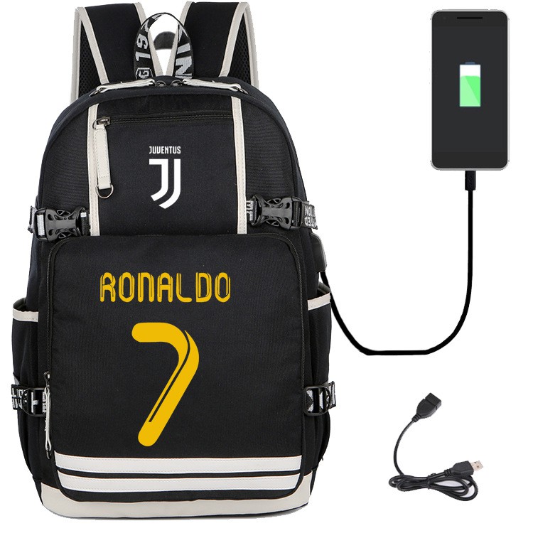 juventus school bag