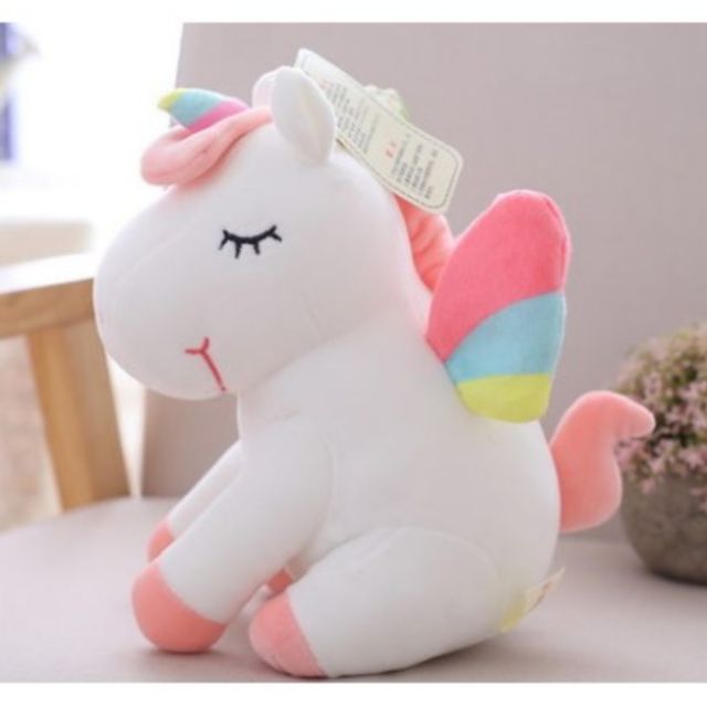 rainbow unicorn stuffed animal