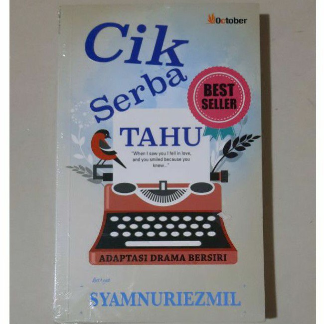 Ready Stock Novel Cik Serba Tahu Karya Syamnuriezmil Shopee Malaysia