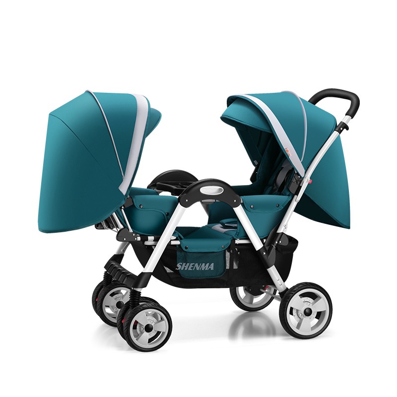double seat stroller