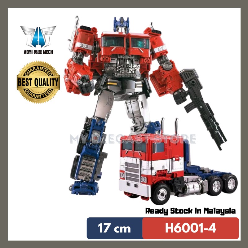 Transformer Optimus Prime H6001-4 Aoyi Mech Transformer Robot Toy Toy Boy Slave Studio Series Transformer Toys