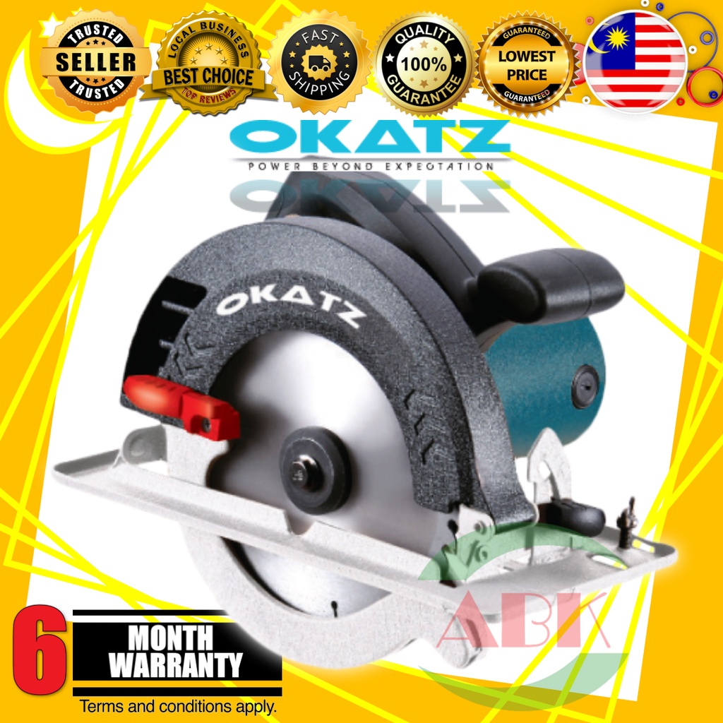 OKATZ PREMIUM-V CIRCULAR SAW MESIN GERGAJI KAYU CS7V (7-1/4