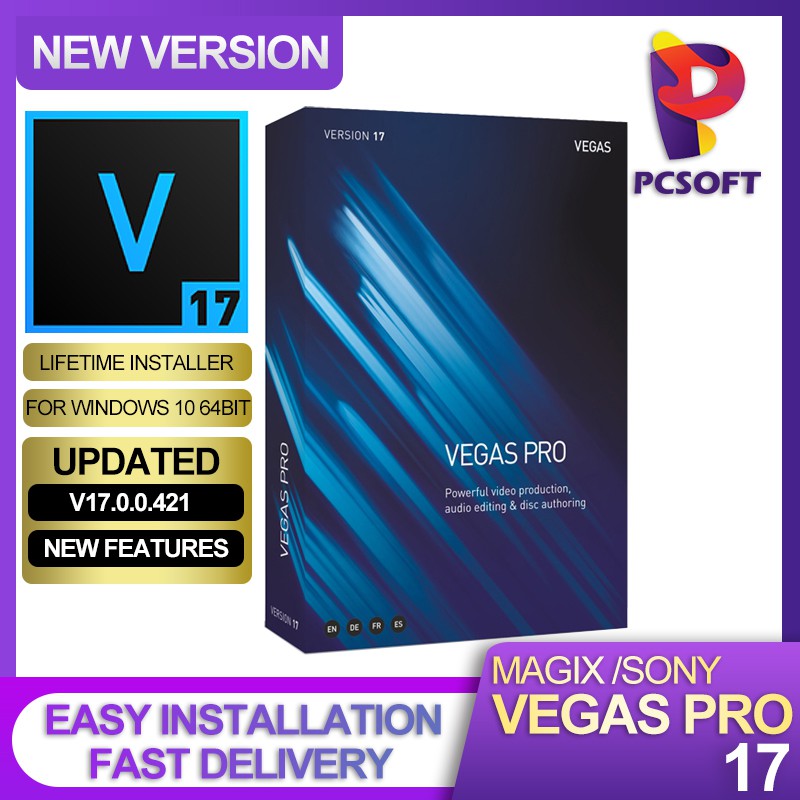 Latest Update Sony Vegas Pro 17 Full Version Shopee Malaysia