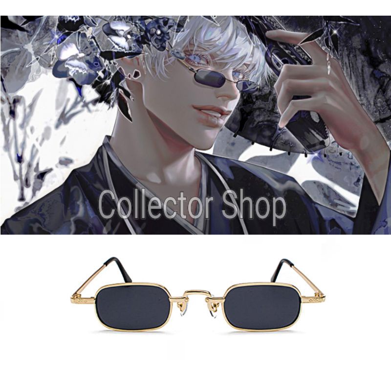 Gojo Satoru High Quality Sunglasses Anime Jujutsu Kaisen Cosplay 