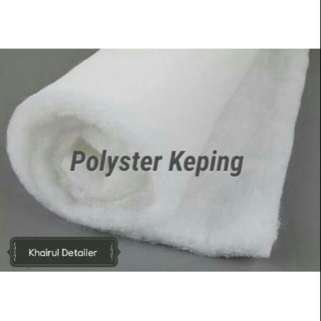 Buy POLYESTER FIBER BATTING SPAN MURAH!! (Lebar 84inci) (Tebal 1/2inci