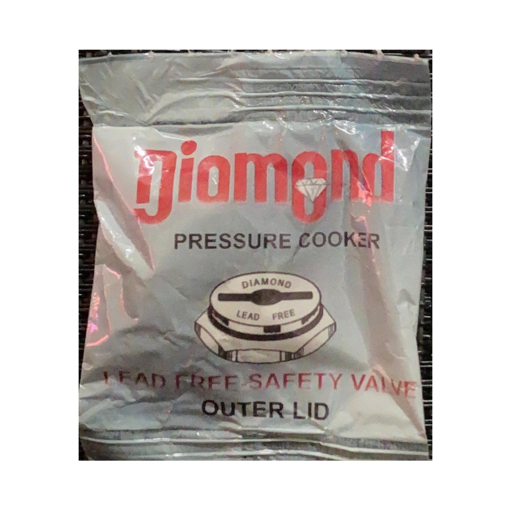 Diamond ISI Pressure Cooker Safety Valve, 1.5 to 14 - Liter