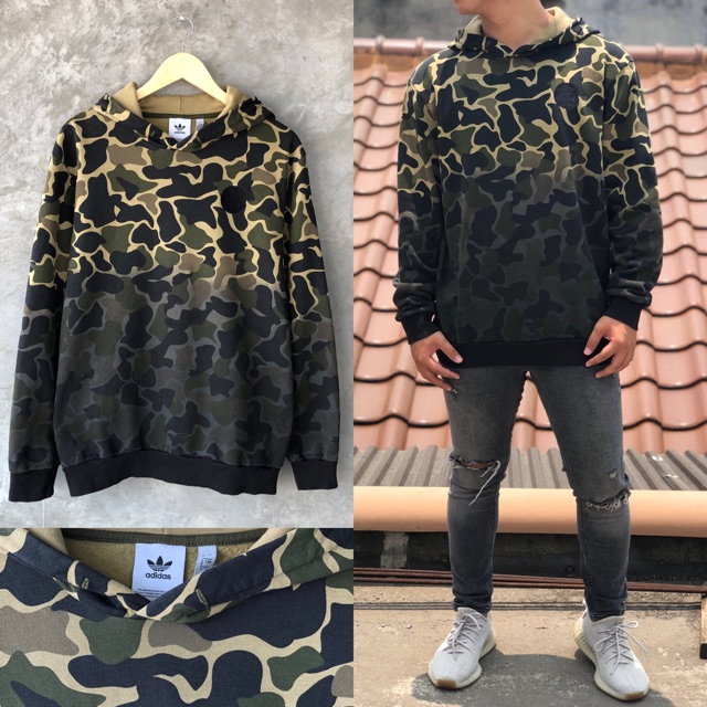 adidas camouflage sweater