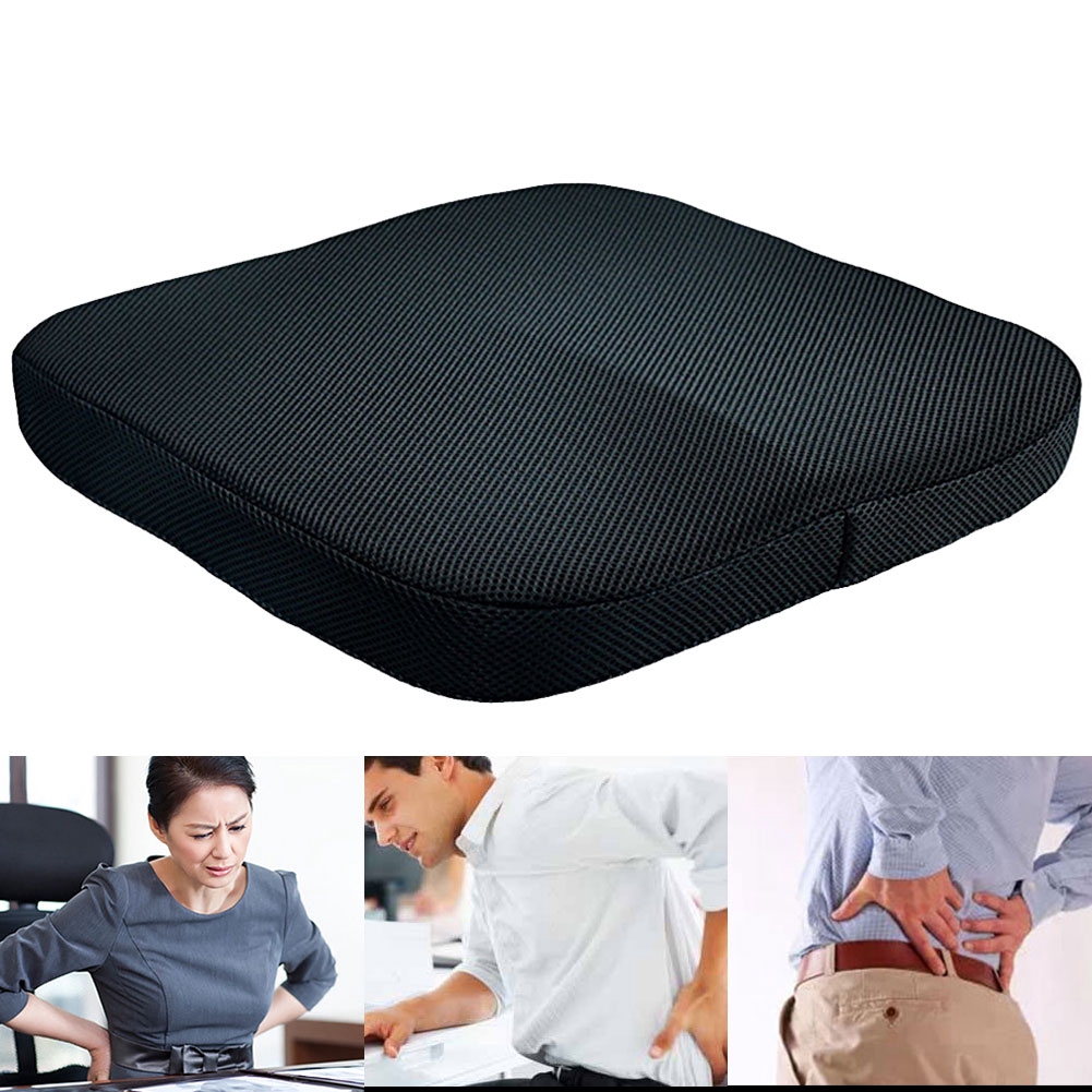 Portable Seat Cushion Orthopedic Back Pain Wheelchair Pressure