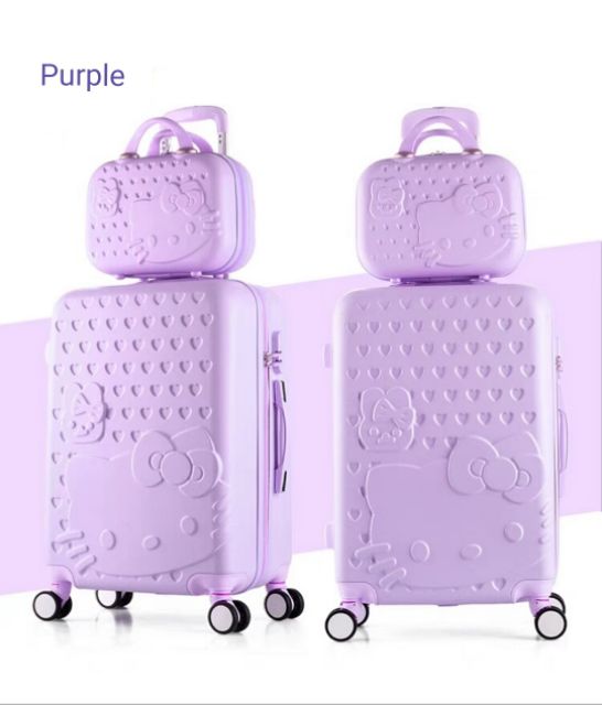 lavender luggage