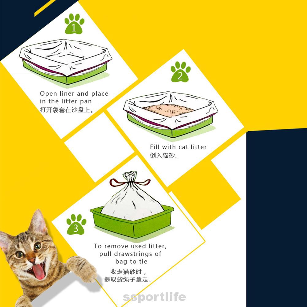 Clean Poop Eco Friendly Cat Litter Bag Shopee Malaysia