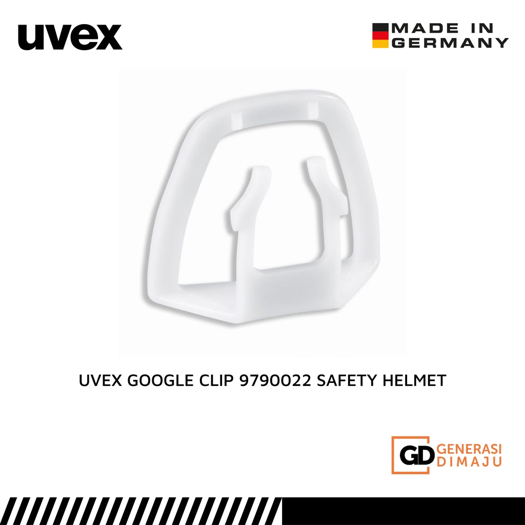 [ ORIGINAL UVEX READY STOCK ] uvex google clip 9790022 SAFETY HELMET