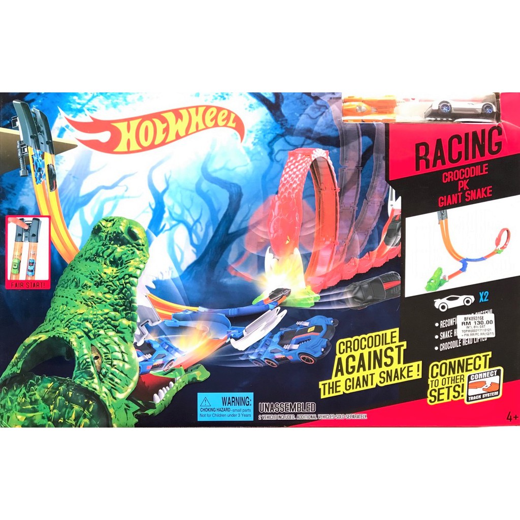 hot wheels crocodile track