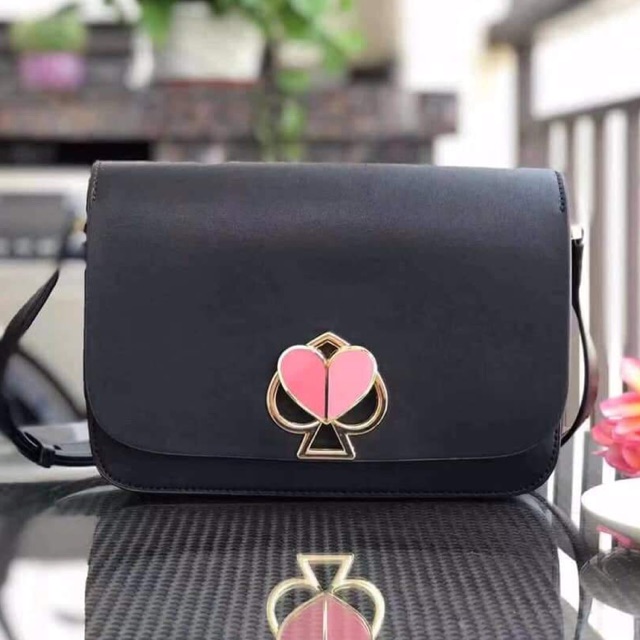 ?CHAMPS?Kate Spade Logo Folded Sling Bag | Shopee Malaysia