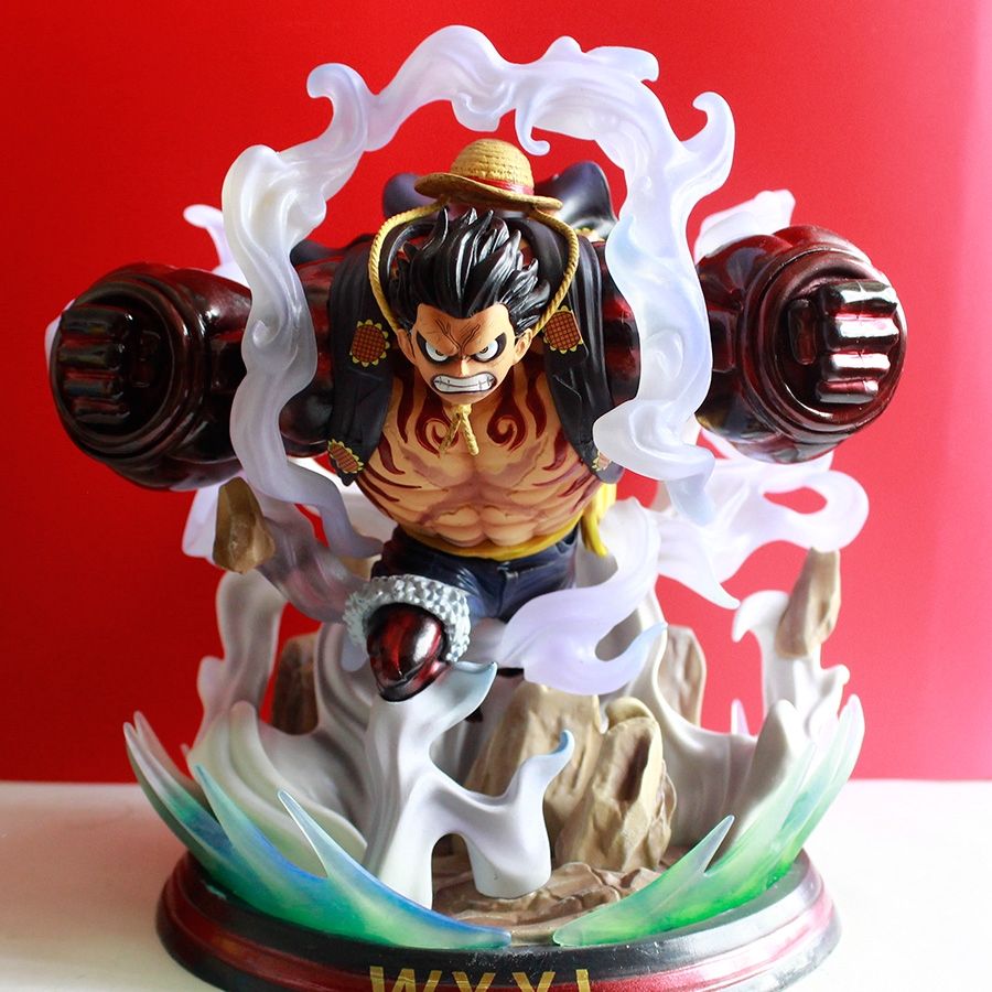 One Piece Monkey D Luffy Gear 4 Fourth Boundman Ver Statue Pvc Figure Collectible Model Toy Shopee Malaysia