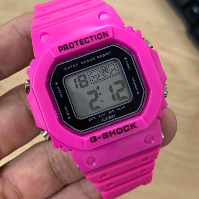 g shock pink colour
