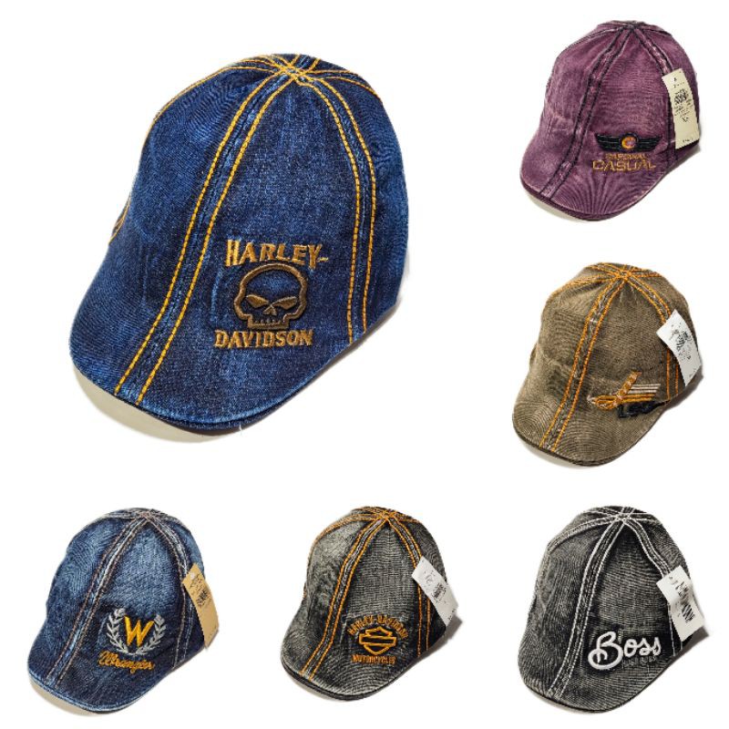 Patino Hay flat cap pet Hat Painter Hat Director Hat Jeans Hat Jeans Hat