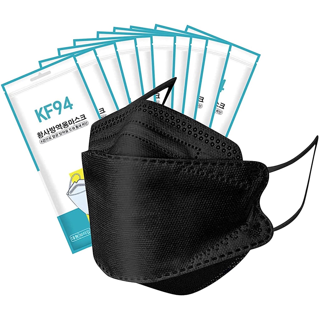 KF94 Korean style 4 PLY Disposable Earloop Face Mask KF94 Pelitup Muka