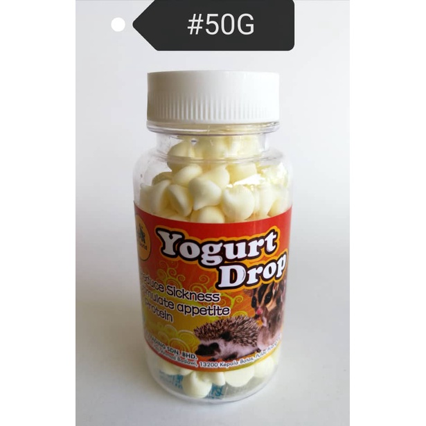 PetWorld Yogurt Drop Sugar Glider Hedgehog Food 50gram Shopee Malaysia