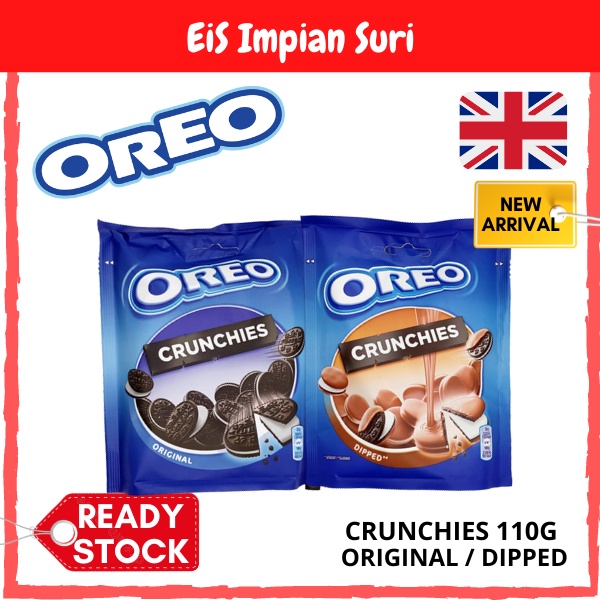 Oreo Crunchies (original/Dipped) 110g Biskut Oreo Crunchies