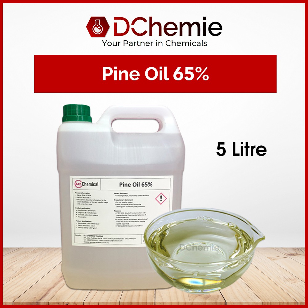 Pine Oil 65% [5000mL] Chemical Wholesaler & Online Store Ready Stock (Bulk Purchase Available)