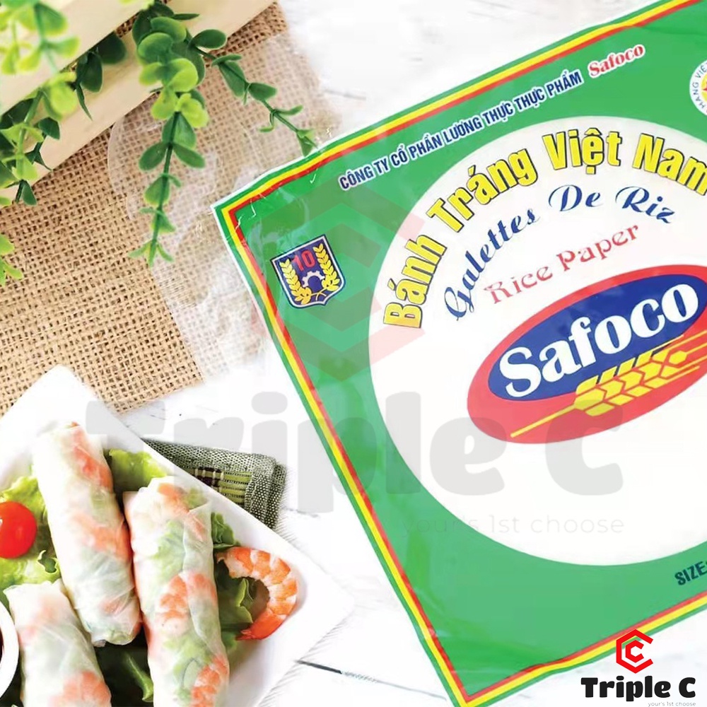 [Triple C] Vietnamese Rice Paper 22CM x 300G /Kulit Popiah Vietnam Spring Rolls