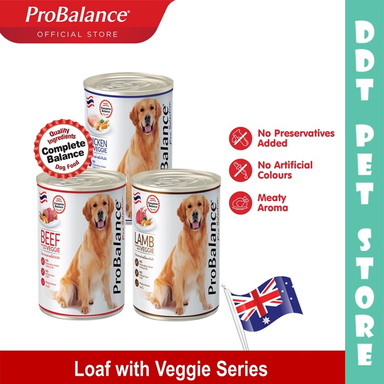 DDT PET STORE !! ProBalance Pro Selection Adult Wet Dog Food 400g