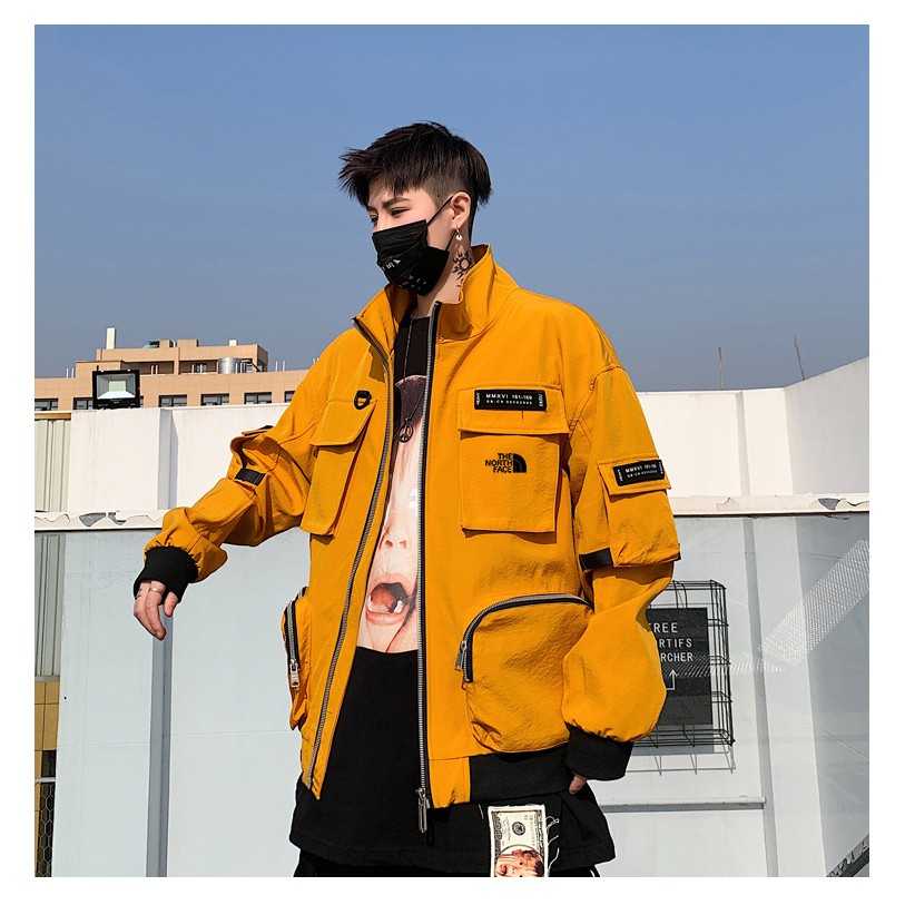 The North Face Men S Spring And Autumn Slim Handsome Casual Work Jacket Shopee Malaysia