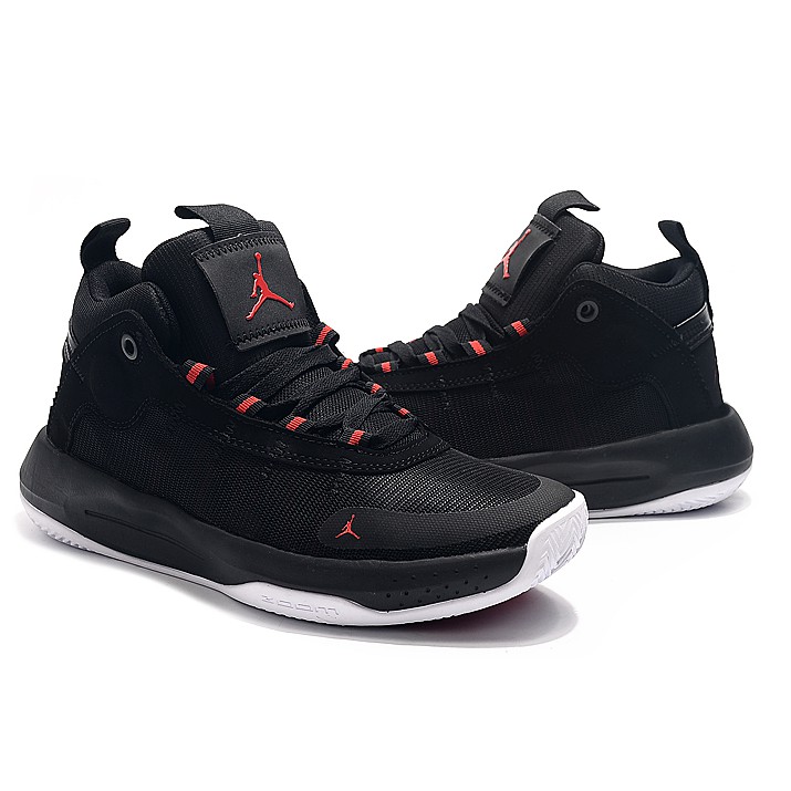 jordan jumpman red and black