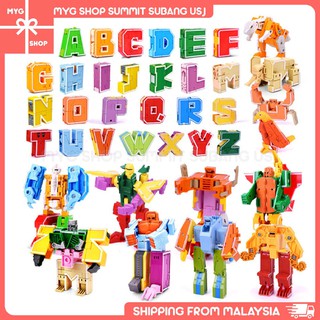alphabet transformers toy