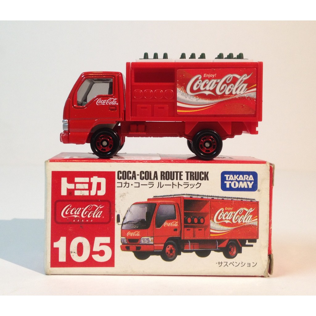 tomica coca cola truck