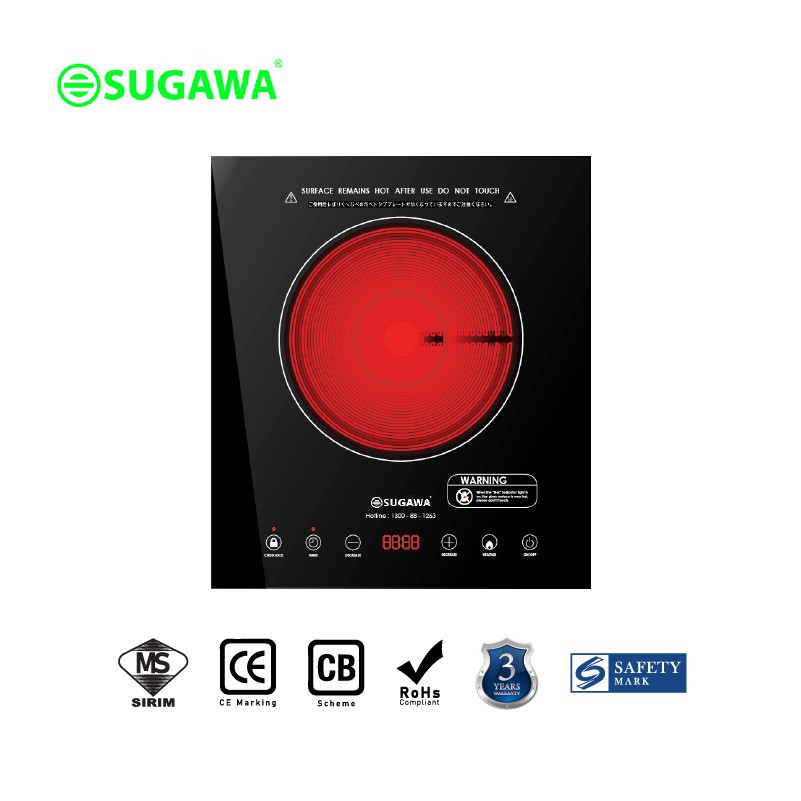 SUGAWA® Ceramic Cooker SHL-8800s